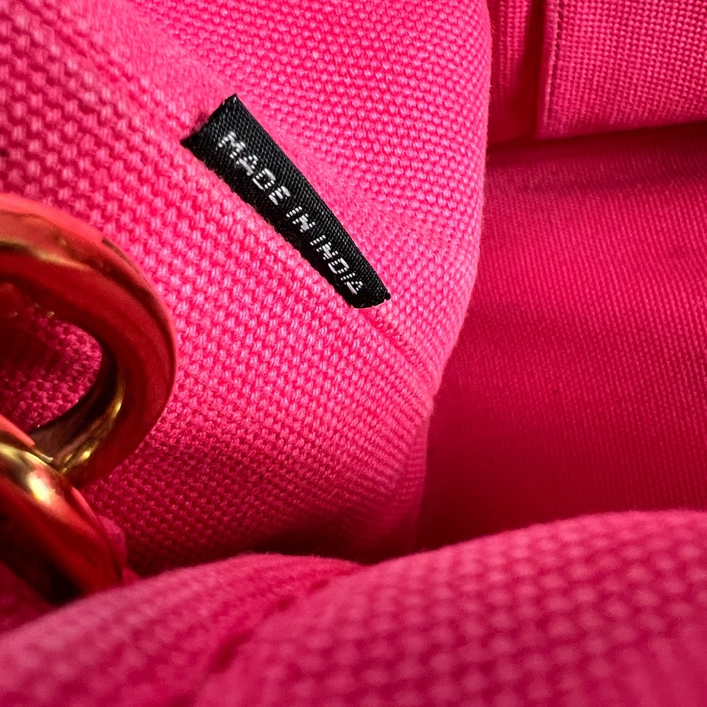 Prada Canapa Pink 2/Way Tote  (A358) - Picture 16 of 17